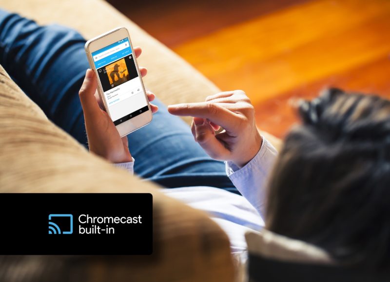 Chromecast built-in