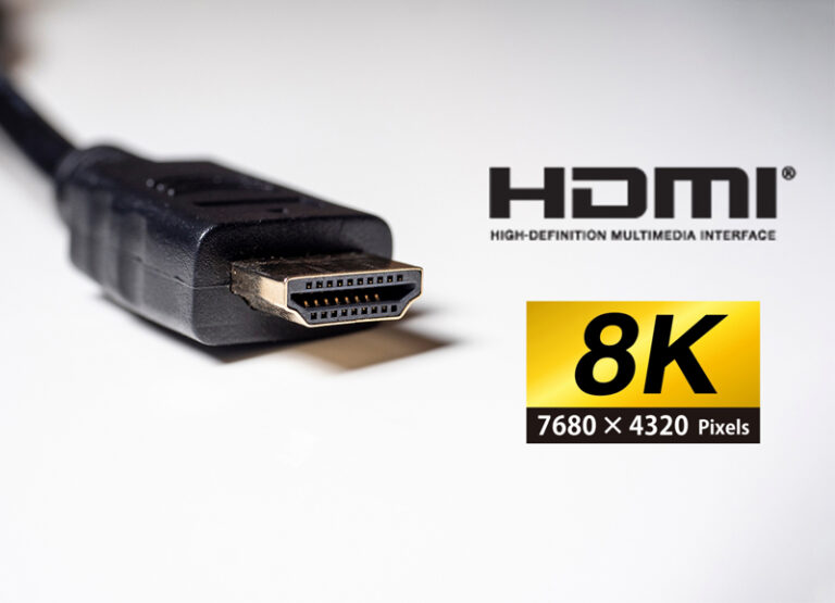 HDMI® 2.1 with 8K 